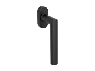 Fenstergriff VAYA 128 LUCIA F2F Graphitschwarz L 7x32mm