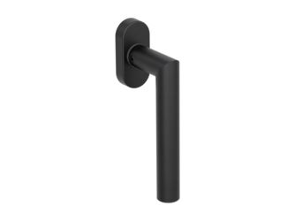 Fenstergriff VAYA 128 LUCIA F2F Graphitschwarz R 7x42mm