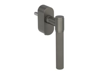 Fenstergriff VAYA 136 ARIS F2F  Kaschmirgrau L 7x40