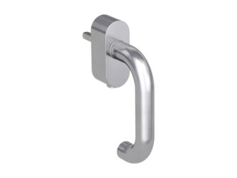 Fenstergriff VAYA 183 ALESSIA F2F  Edelst. ma. L 7x40