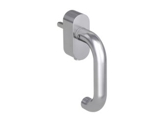 Fenstergriff VAYA 183 ALESSIA F2F  Edelst. ma. R 7x40