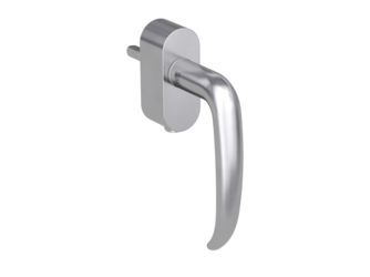 Fenstergriff VAYA 194 ALDA F2F Edelst. ma. L 7x40