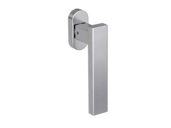 Fenstergriff VAYA 200 CUBICO F2F Edelst. ma. R 7x42mm