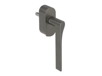 Fenstergriff VAYA 261 LEAF LIGHT F2F Kaschmirgrau L 7x40