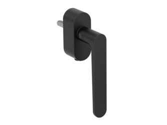 Fenstergriff VAYA 291 AVUS F2F Graphitschwarz L 7x40