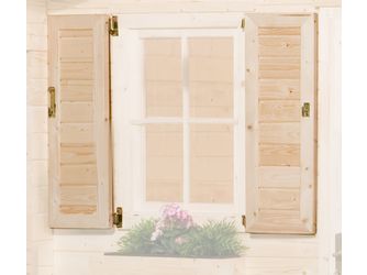 Fensterladen 2-seitig für Weekendhaus 138