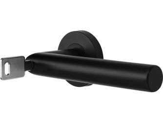 Ferrara prio Minimo, Sperrzylinder, Tiefschwarz, rechts/links verwendbar, TST 38-45mm