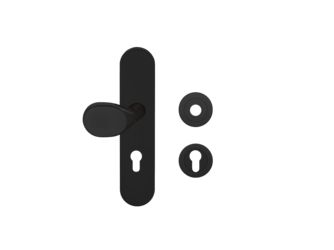 Feuerschutz ESGR 680F PZ72 83, Schutzgarnitur Klasse ES2 Kosmos Schwarz