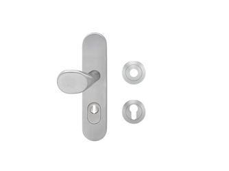 Feuerschutz+Zylinderschutz ESGR 680KF PZ92 71, Schutzgarnitur Klasse ES2 Edelst. matt