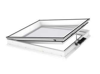 Flachdach-Fenster CVU 100100 0325Q Solar, Kunststoff 3fach-Vergl. 100x100