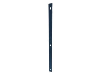 Flacheisenleiste 40x5mm, Bohrbild 400mm, Anthrazit, 835mm für Pfostenlänge 1300mm