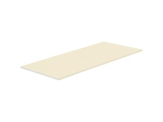 Flachprofil 100x3mm Creme 600cm