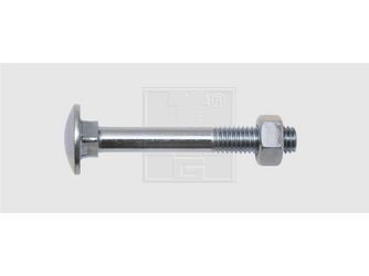 Flachrundkopfschrauben mit Mutter 6x60 Stahl verzinkt (25 Stück) - 223 6 60 63 Flachrundkopfschrauben mit Mutter 6x60 Stahl verzinkt (25 Stück) - 223 6 60 63