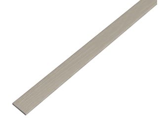 Flachstange, selbstklebend, Alu, edelstahldesign, dunkel, LxBxS 1000x15x2mm Flachstange, selbstklebend, Alu, edelstahldesign, dunkel, LxBxS 1000x15x2mm