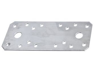 Flachverbinder, Edelstahl, LxB 133x55mm Flachverbinder, Edelstahl, LxB 133x55mm