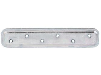 Flachverbinder, geprägt, disp., LxB 180x40mm Flachverbinder, geprägt, disp., LxB 180x40mm