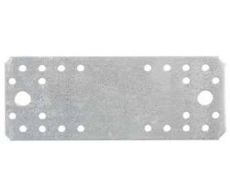 Flachverbinder, sendzimirverzinkt, LxB 172x65mm Flachverbinder, sendzimirverzinkt, LxB 172x65mm