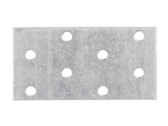 Flachverbinder, sendzimirverzinkt, LxB 80x40mm, PRO Flachverbinder, sendzimirverzinkt, LxB 80x40mm, PRO