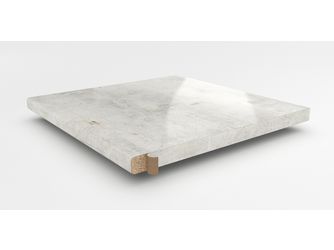 Flex Kante BN230 SI beton weiß, Länge 650 mm Flex Kante BN230 SI beton weiß, Länge 650 mm