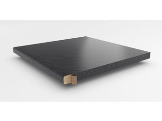 Flex Kante SC134 PE schiefer dunkel, Länge 650 mm Flex Kante SC134 PE schiefer dunkel, Länge 650 mm