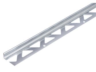 Fliesen-Abschlussprofil, Edelstahl, LxBxH 2500x23,5x10mm Fliesen-Abschlussprofil, Edelstahl, LxBxH 2500x23,5x10mm