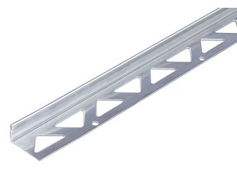 Fliesen-Abschlussprofil, Edelstahl, LxBxH 2500x23,5x12,5mm