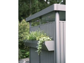 FloraBoard quarzgrau- metallic zu AvantGarde, HighLine, Panorama 820x250x1880mm