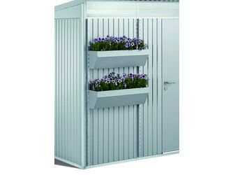 FloraBoard silber- metallic zu AvantGarde, HighLine, Panorama 820x250x1880mm