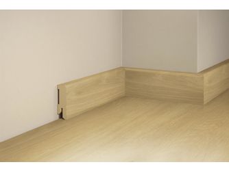 Folienleisten SL-5016 Eiche Natur!Pur Holzoptik foliert 2400x50x16mm Folienleisten SL-5016 Eiche Natur!Pur Holzoptik foliert 2400x50x16mm