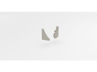 Formteil Plus Abschlusskappe links VE 100 cloud Formteil Plus Abschlusskappe links VE 100 cloud