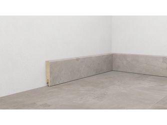 Fußleiste 60, Profil 6055 314 - Zement saphirgrau 2200x15x60mm