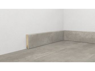 Fußleiste 60, Profil 6055 76 - Cement grey (Pori) 2200x15x60mm