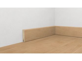 Fußleiste 60, Profil 6055 90 - Apfel natur 2200x15x60mm