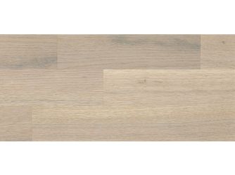 Parkett Donaueiche rustikal, weiß lackiert 3-Stab Schiffsboden lackiert - HOLZLOC