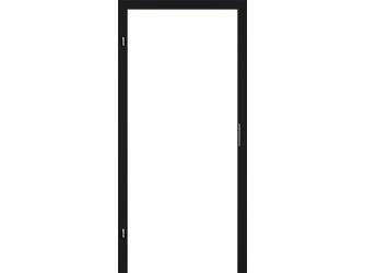 Wohnraumzarge G-TEC® Schwarz matt 9005 "G-Tec"