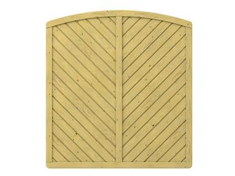 Sichtschutzzaun KDI natur "GADA"