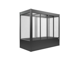 GEWÄCHSHAUS Florentina 2x1 MINI dunkelgrau- metallic 2016x1040x1807mm