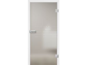 Ganzglastür Mala 06 Satinato "Mala"