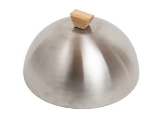 Garhaube Ø 20 cm "edelstahl"