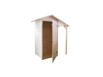 Garten-/Terrassenschrank 351 A Gr.1 Satteldach, 14mm, ET, Schleppdach 50cm
