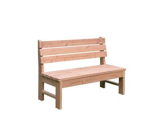 Gartenbank mit Lehne Douglasie