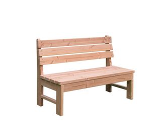 Gartenbank mit Lehne Douglasie