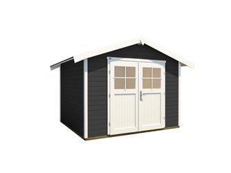 Gartenhaus 122 Gr.4, anthrazit, 28mm, V20cm, DT