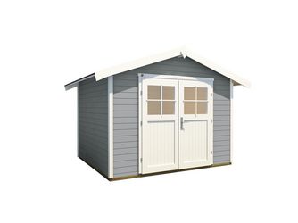 Gartenhaus 122 Gr.4, grau, 28mm