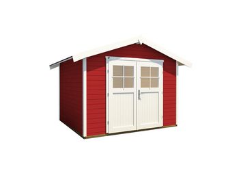 Gartenhaus 122 Gr.5, schwedenrot, 28mm