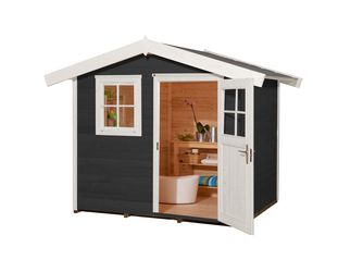 Gartenhaus 123 Gr.2 anthrazit