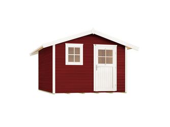 Gartenhaus 123 Gr.5, schwedenrot