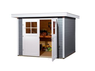 Gartenhaus 227 Gr.2, grau, 21mm