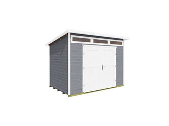 Gartenhaus 264 Gr. 3, 21mm, grau, DT/OL