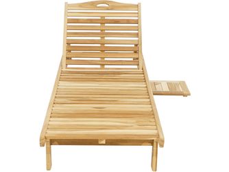 Gartenliege ARCHIMEDES ECO Eco-Teak natur 2000x700x360mm Gartenliege ARCHIMEDES ECO Eco-Teak natur 2000x700x360mm